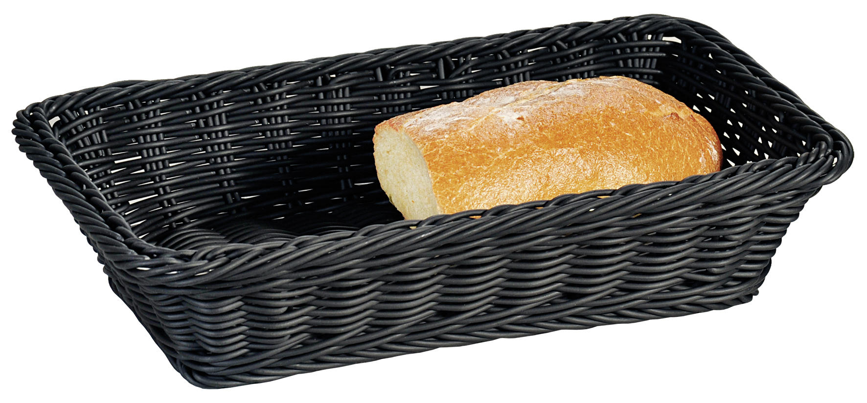 KOŠARICA ZA KRUH     35/20/7,5 cm         - antracit, Basics, umetna masa (35/20/7,5cm) - Kesper