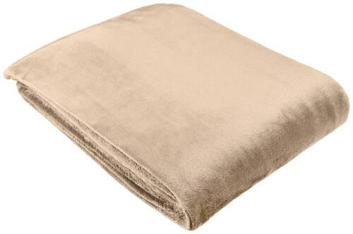 WOHNDECKE 140/190 cm  - Taupe, Basics, Textil (140/190cm) - Novel