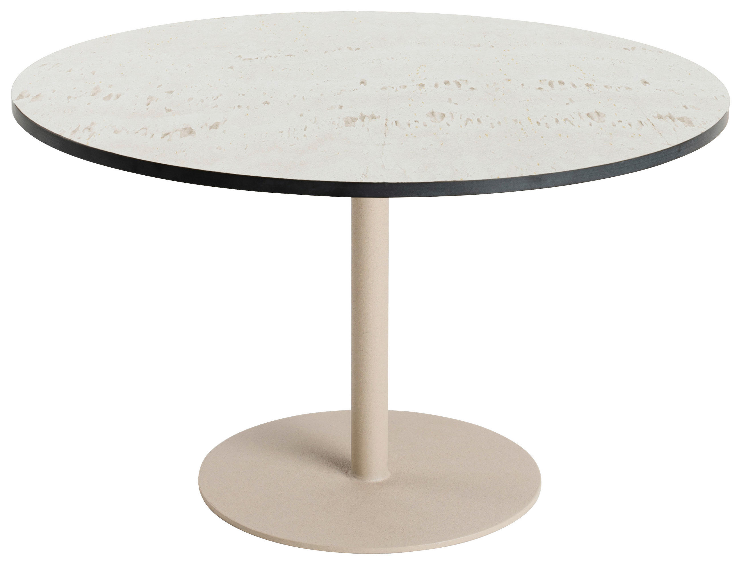 GARTENBEISTELLTISCH 50/50/34 cm Metall, Kunststoff  - Champagner, Basics, Kunststoff/Metall (50/50/34cm) - Tierra Outdoor