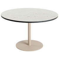 GARTENBEISTELLTISCH 50/50/34 cm Metall, Kunststoff  - Champagner, Basics, Kunststoff/Metall (50/50/34cm) - Tierra Outdoor