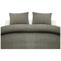 PÅSLAKANSET linneimitation 220/210 cm  - grå, Klassisk, textil (220/210cm)