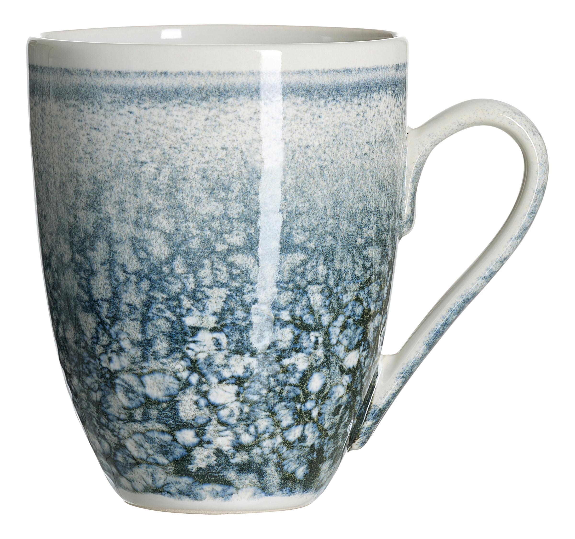 KAFFEEBECHER Grana  320 ml   - Blau/Creme, KONVENTIONELL, Keramik (320ml) - Ritzenhoff Breker