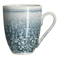 KAFFEEBECHER Grana  320 ml   - Blau/Creme, KONVENTIONELL, Keramik (320ml) - Ritzenhoff Breker