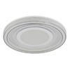 LED-TAKLAMPA ALSUNA 48/7 cm  - klar/vit, Klassisk, metall/plast (48/7cm) - Globo