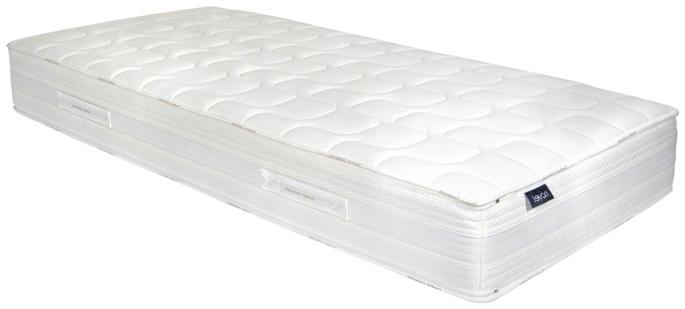 Novel Taschenfederkernmatratze Weiß 90x200 cm