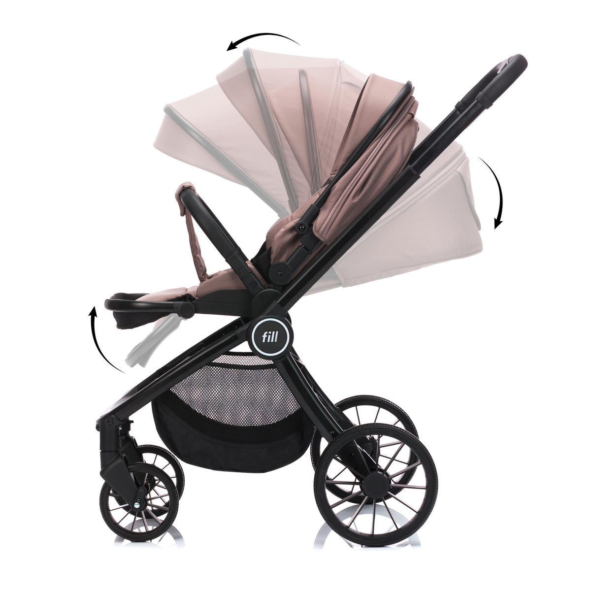 KOMBIKINDERWAGEN    - Basics (35/104/74,5cm) - Fillikid