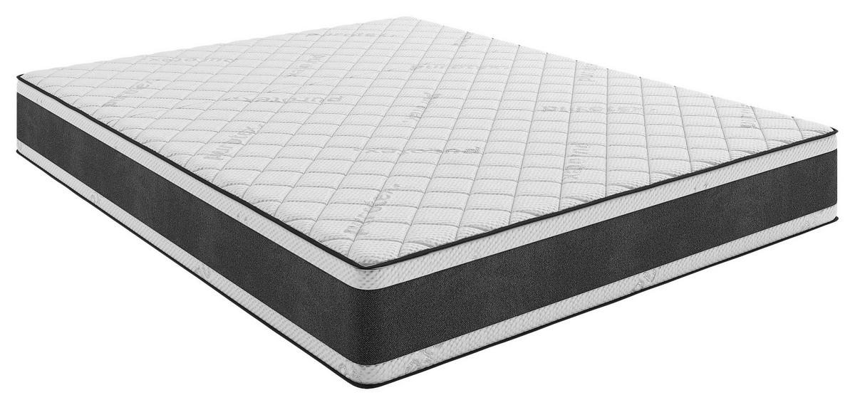 TASCHENFEDERKERNMATRATZE Dark H5, 90/200 cm, Höhe ca.: 24 cm, H5 = hart,  - Weiß, Basics, Textil (90/200cm) - Livetastic