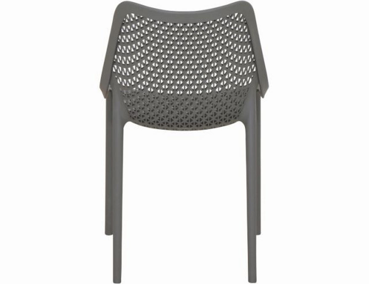 GARTENSTUHL-SET Grau  - Grau, Basics, Kunststoff (60/81/50cm) - Siena Garden