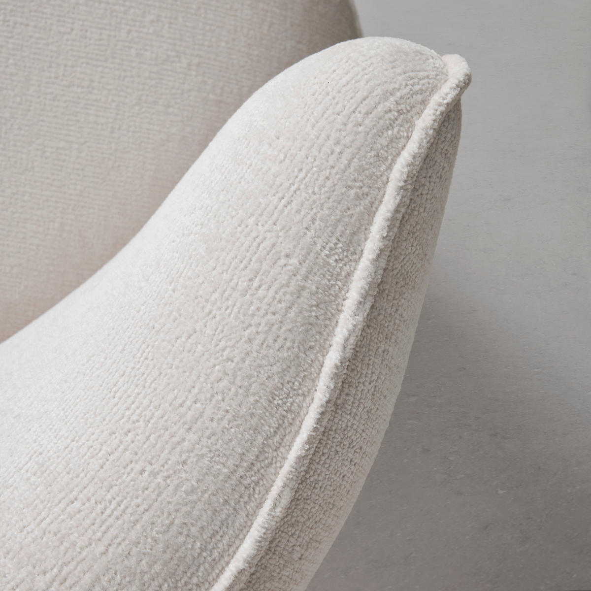 FÅTÖLJ i textil beige  - beige/svart, Modern, metall/textil (77/81/85cm) - MID.YOU