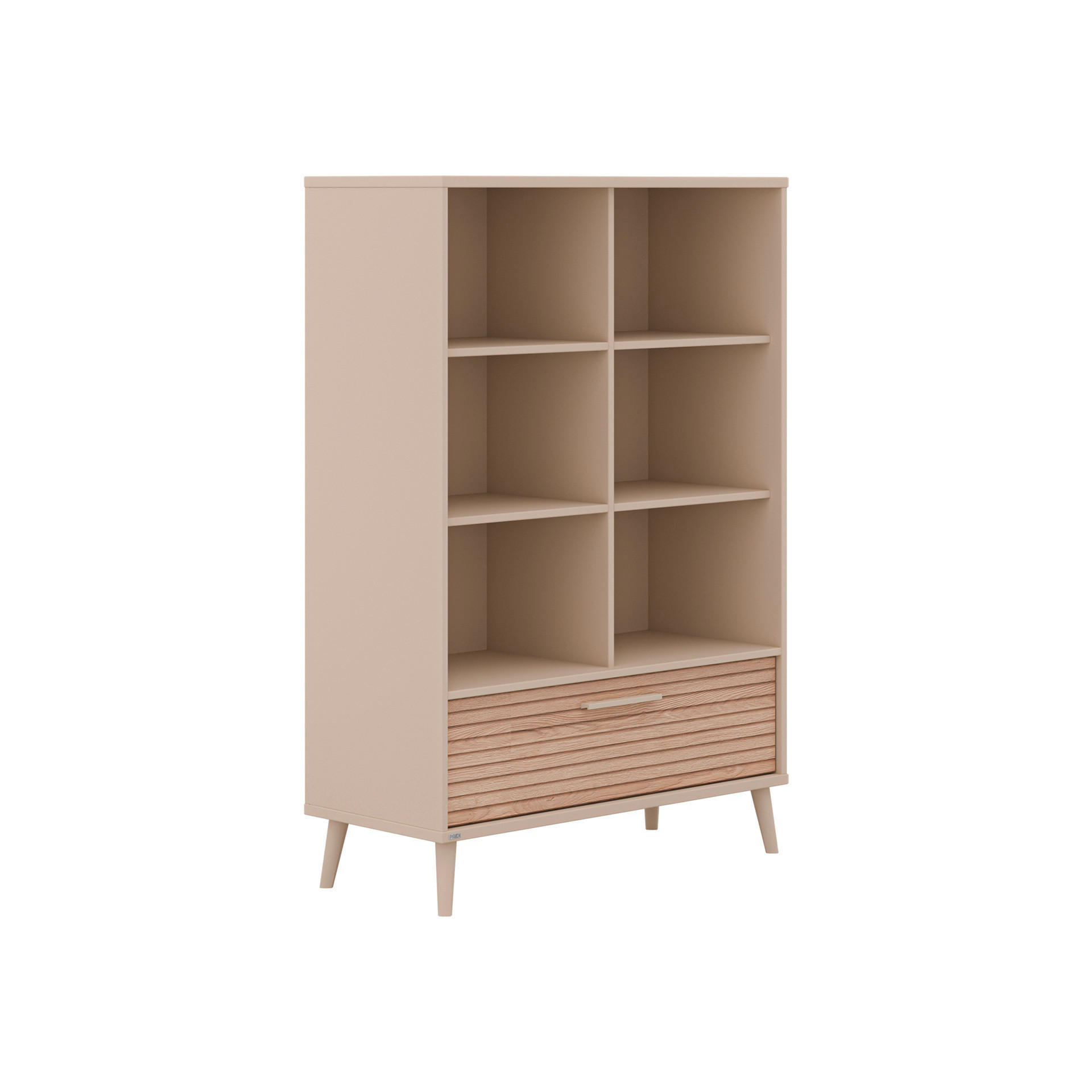 BABYREGAL Eefje Beige, Eichefarben  - Eichefarben/Beige, Basics, Holzwerkstoff (94,8/139,2/41,1cm) - Paidi