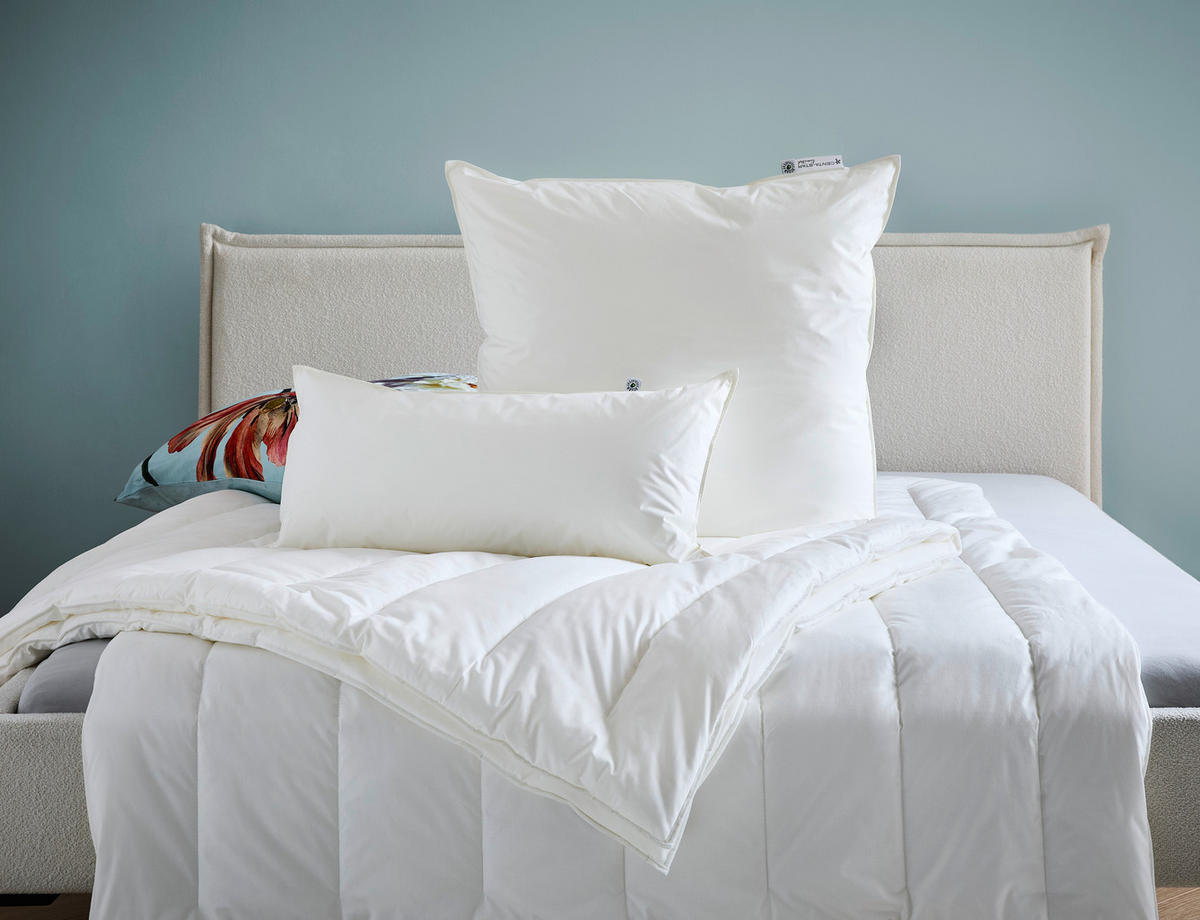 GANZJAHRESDECKE  Vegan Dream  135/200 cm   - Weiß, Basics, Textil (135/200cm) - Centa-Star