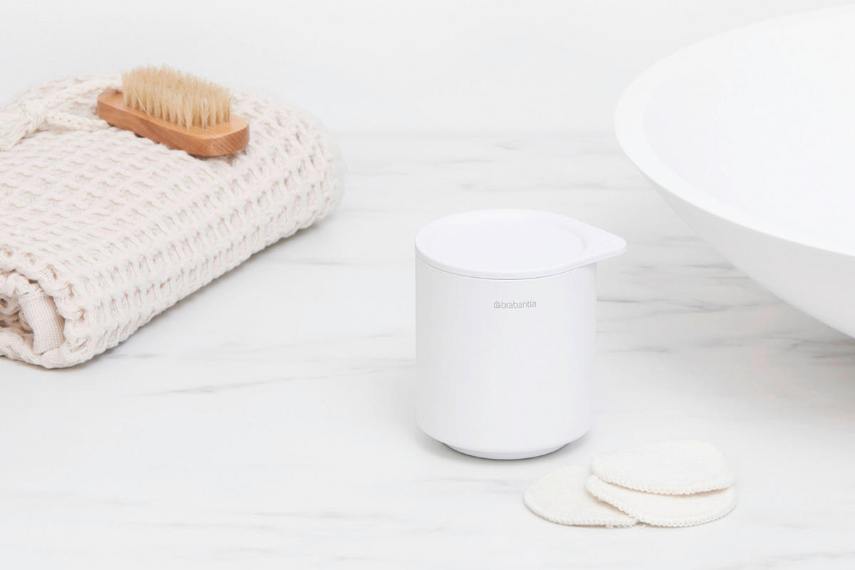 KUPAONSKA ČAŠA  bijela  metal  MINDSET  - bijela, Basics, metal (8.1/9.5/8.1cm) - Brabantia