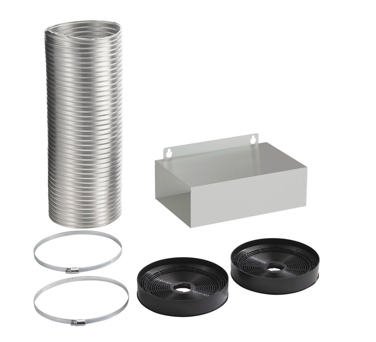 UMLUFTSET AH201  - Silberfarben, Basics, Metall (46/20/27,5cm) - Hisense