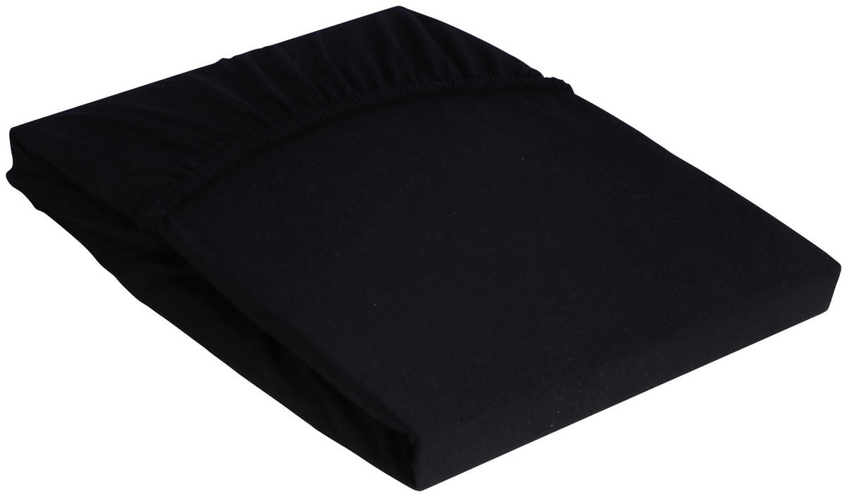 POSTEĽNÁ PLACHTA, čierna, 90/200 cm - čierna, Basics, textil (90/200cm) - Novel