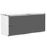 KOMMODE Kernesche massiv Dunkelbraun, Eschefarben - Dunkelbraun/Eschefarben, Design, Glas/Holz (127,2/54,1/44cm) - VALDERA