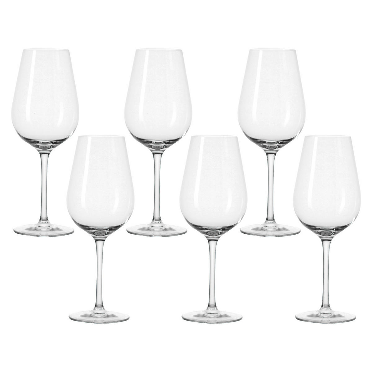 GLÄSERSET Tivoli 6-teilig  - Klar, Basics, Glas (8/22cm) - Leonardo