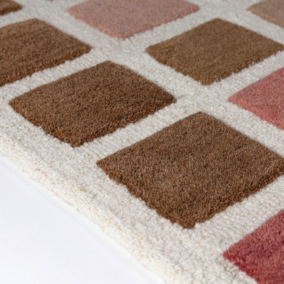 WOLLTEPPICH 140/200 cm Renga Pink rechteckig  - Pink, Basics, Textil (140/200cm) - Flair Rugs