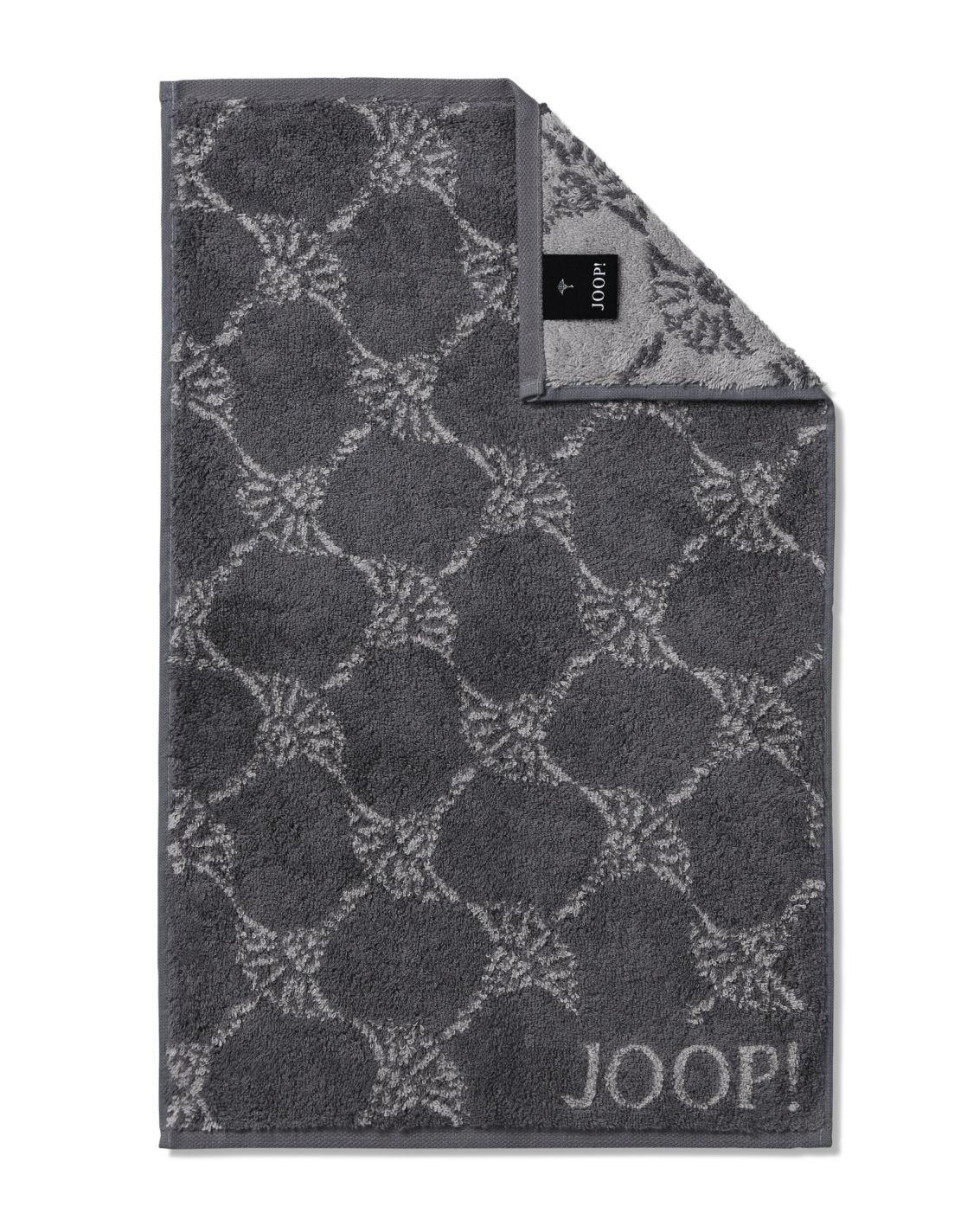 GÄSTETUCHSET 30/50 cm JOOP! CLASSIC Anthrazit 3-teilig  - Anthrazit, Basics, Textil (30/50cm) - Joop! Living