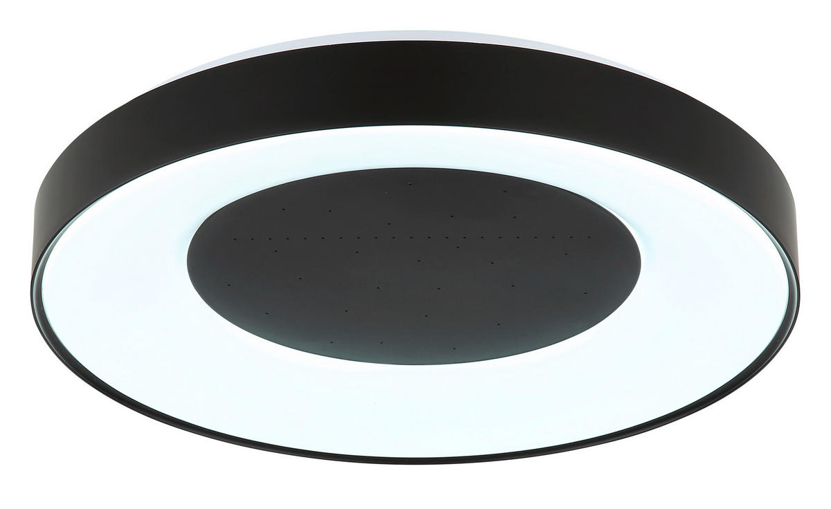 STROPNÍ LED SVÍTIDLO, 49,2/7,7 cm  - šedá/bílá, Design, kov/plast (49,2/7,7cm) - Globo