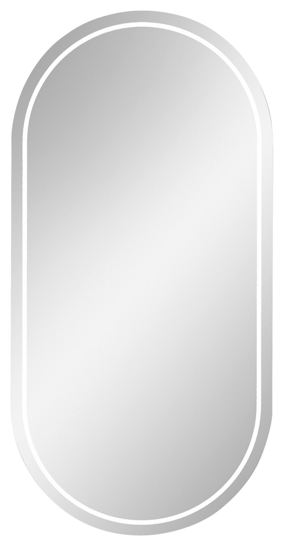 SPIEGELSCHRANK 45,1/90,1/14,5 cm  - Eichefarben, Natur, Glas/Holzwerkstoff (45,1/90,1/14,5cm) - Sadena