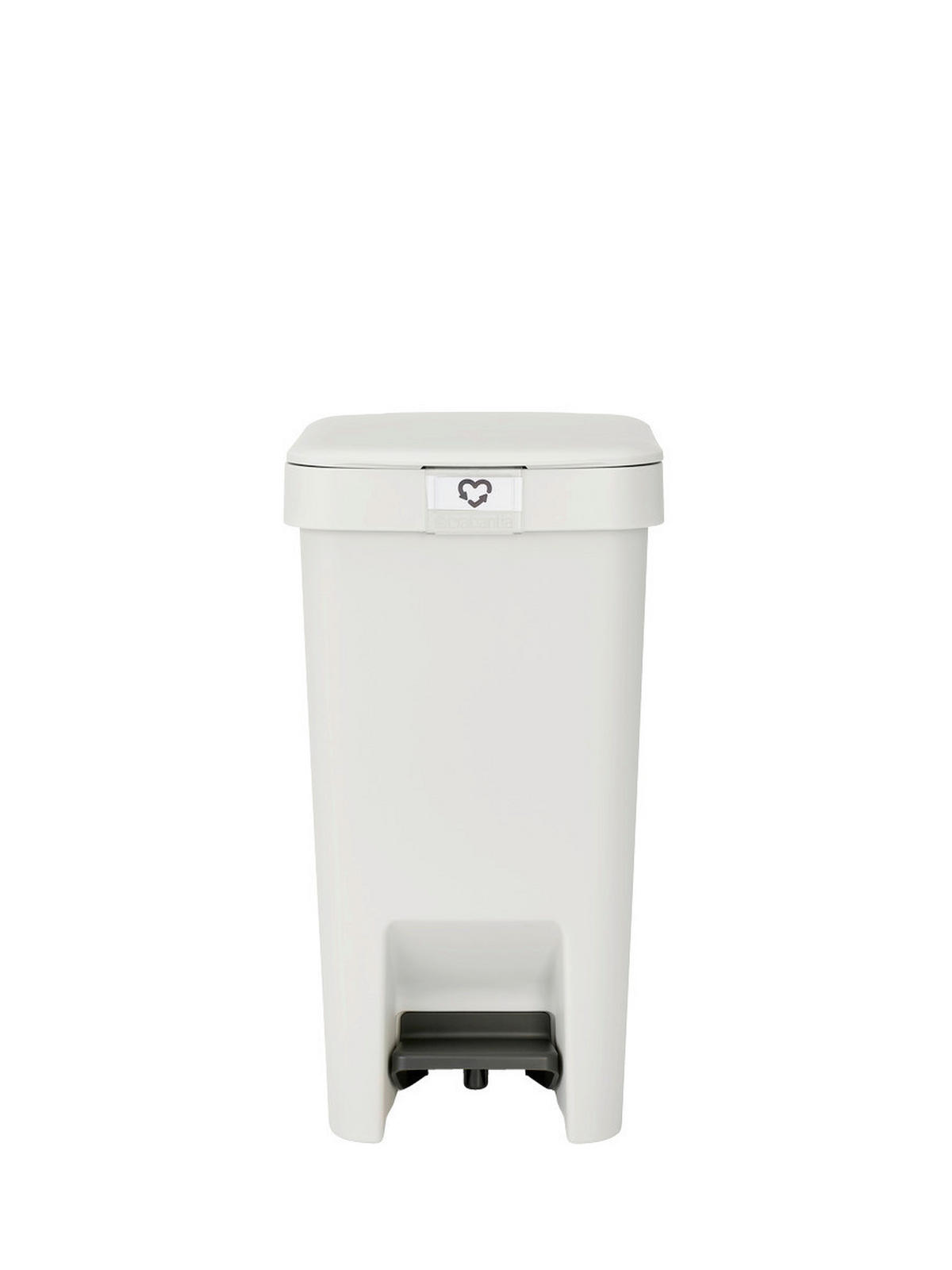 KOŠ ZA SMETI - bela, Basics, umetna masa (20.3/38.1/26.5cm) - Brabantia