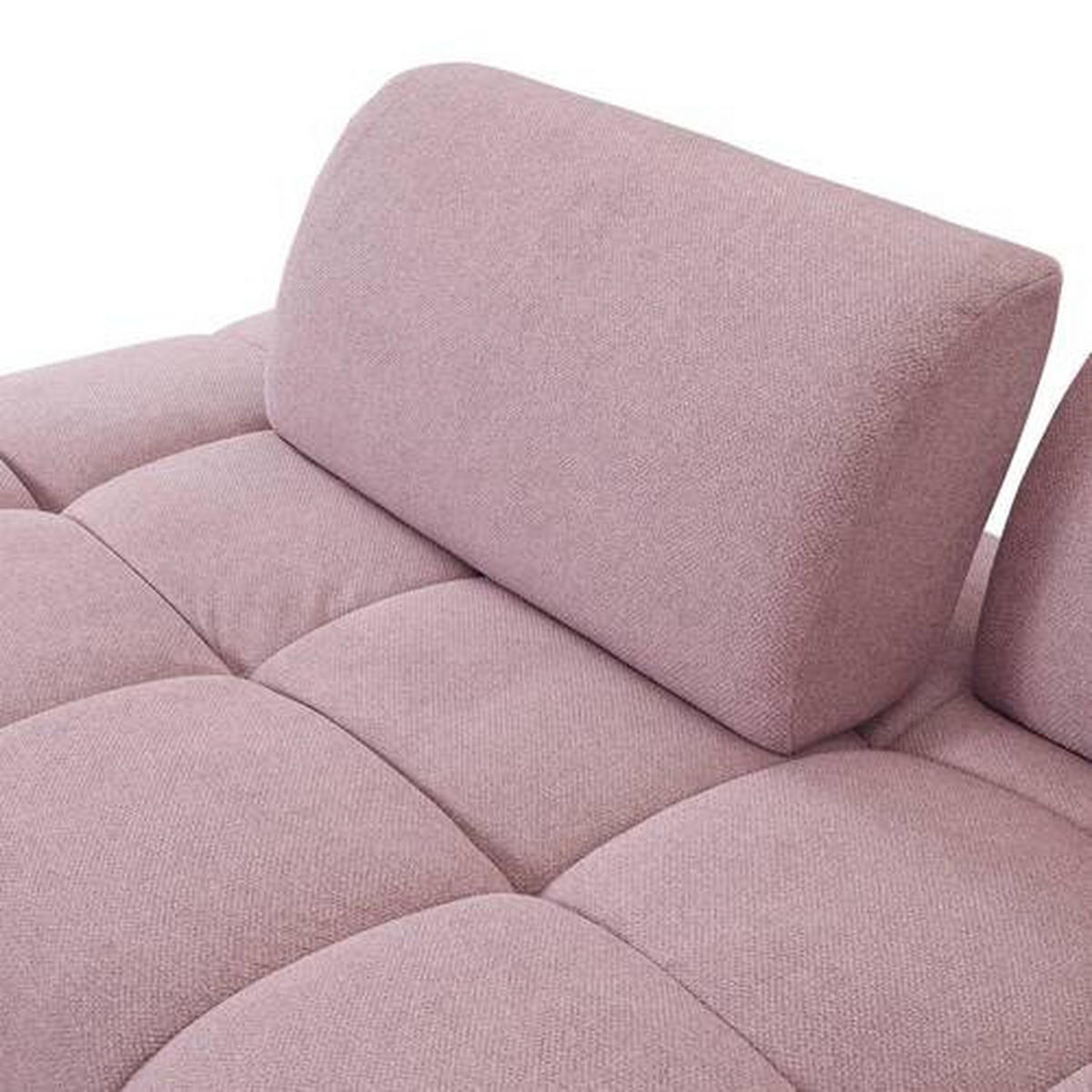 HÖRNSOFFA i velour gammalrosa  - svart/gammalrosa, Design, textil/plast (220/283cm) - MID.YOU