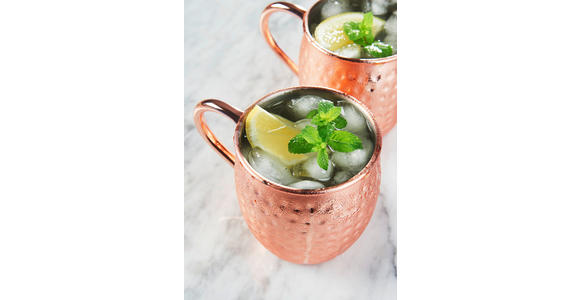 MOSCOW-MULE-BECHER  - Kupferfarben, Trend, Metall (550ml) - Novel