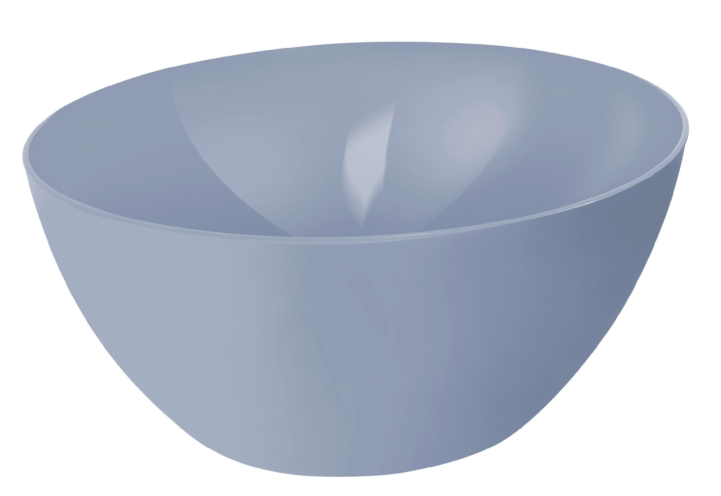 SCHÜSSEL CARUBA   - Blau, Basics, Kunststoff (34/34/15cm) - Rotho