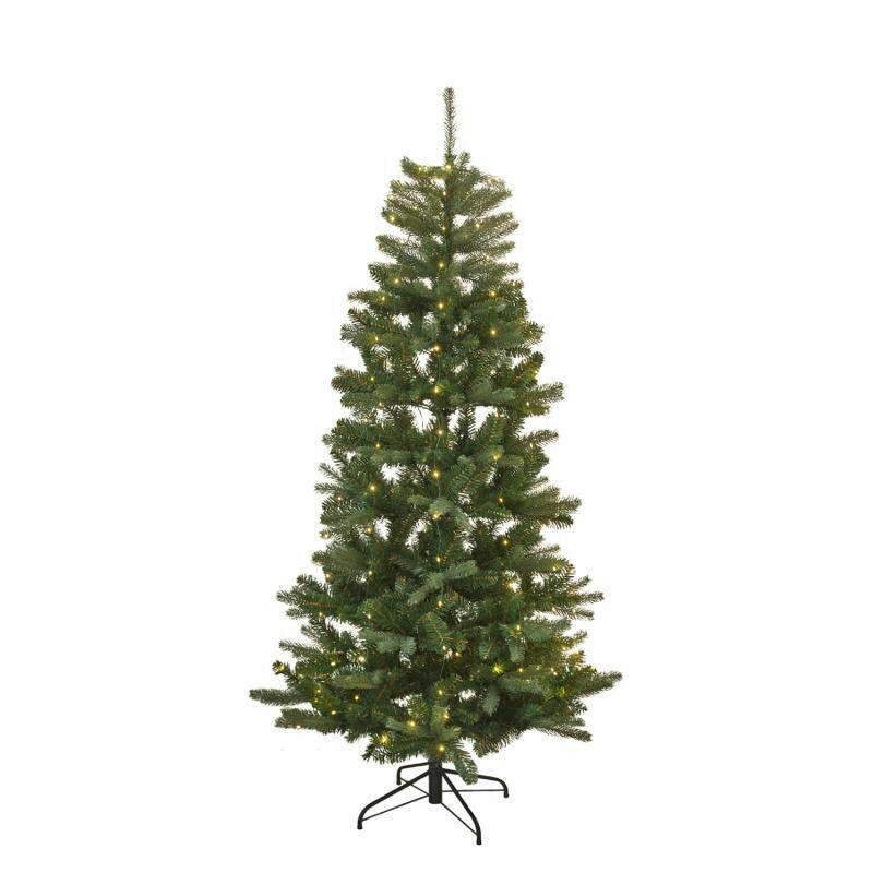 WEIHNACHTSBAUM 210 cm  - Waldgrün, KONVENTIONELL, Kunststoff (108/210cm)
