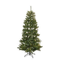 WEIHNACHTSBAUM 210 cm  - Waldgrün, KONVENTIONELL, Kunststoff (108/210cm)
