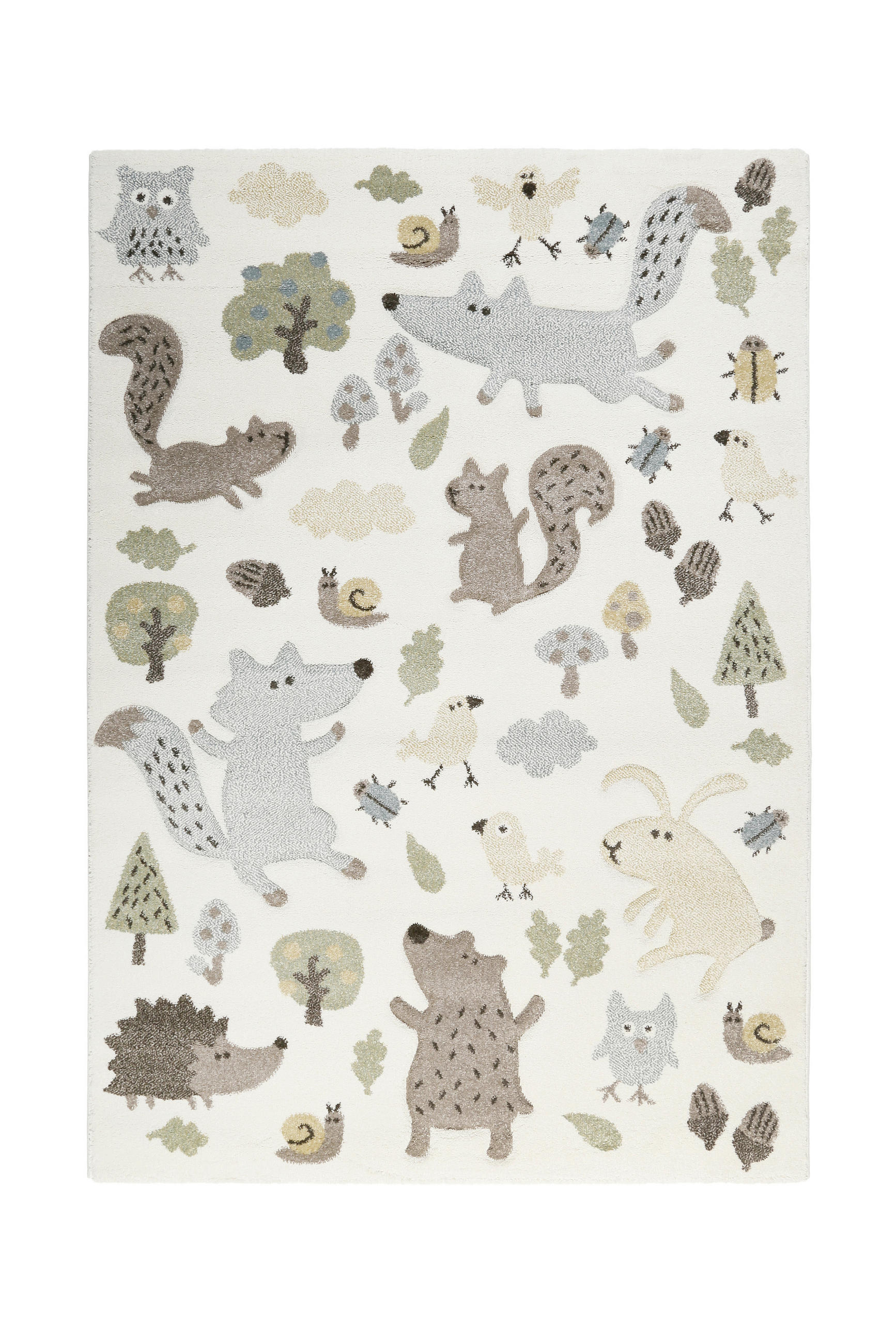 KINDERTEPPICH 133/200 cm Sigikid Forest Tier  - Multicolor, Trend, Textil (133/200cm) - Sigikid