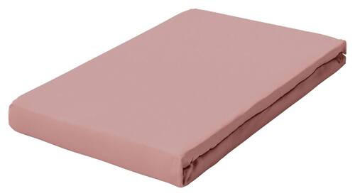 Schlafgut Boxspring-Spannleintuch Pure Altrosa 120-130x200-220 cm