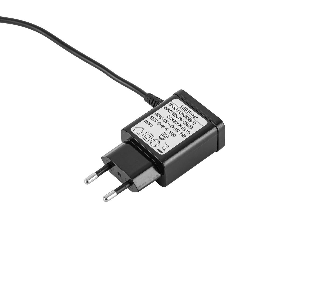 LED LAMPA NA PÍSACÍ STÔL, otočný stmievač, 19/65/45,2 cm - čierna/strieborná, Basics, kov/plast (19/65/45,2cm) - Novel