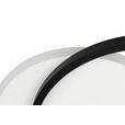 LED-DECKENLEUCHTE 45,5/38,5/7 cm   - Schwarz/Weiß, Basics, Kunststoff/Metall (45,5/38,5/7cm) - Novel
