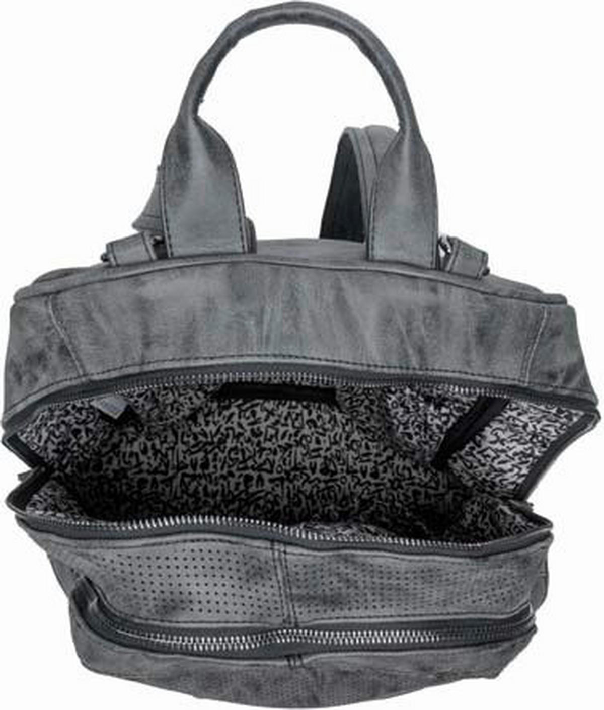 WICKELRUCKSACK Little Company  - Grau, Trend, Kunststoff/Textil (39/33/22cm)