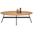 COUCHTISCH in Holz, Metall 160/70/35 cm - Eichefarben/Anthrazit, Design, Holz/Metall (160/70/35cm) - Venjakob COUCHTISCH in Holz, Metall 160/70/35 cm - Eichefarben/Anthrazit, Design, Holz/Metall (160/70/35cm) - Venjakob