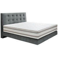 BOXSPRINGBETT 160/200 cm  in Anthrazit  - Anthrazit, Konventionell, Holz/Textil (160/200cm) - Dieter Knoll