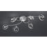LED-DECKENLEUCHTE - Chromfarben, Design, Metall (55/98cm)