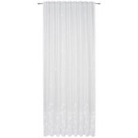 GOTOVA ZAVESA bela  135/245 cm  - bela, Konvencionalno, tekstil (135/245cm) - Esposa