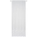 FERTIGVORHANG transparent  - Weiß, KONVENTIONELL, Textil (135/245cm) - Esposa