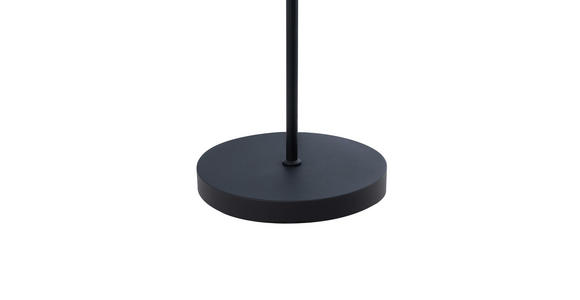 STEHLEUCHTE 38/150 cm    - Schwarz/Naturfarben, Trend, Kunststoff/Textil (38/150cm) - Novel