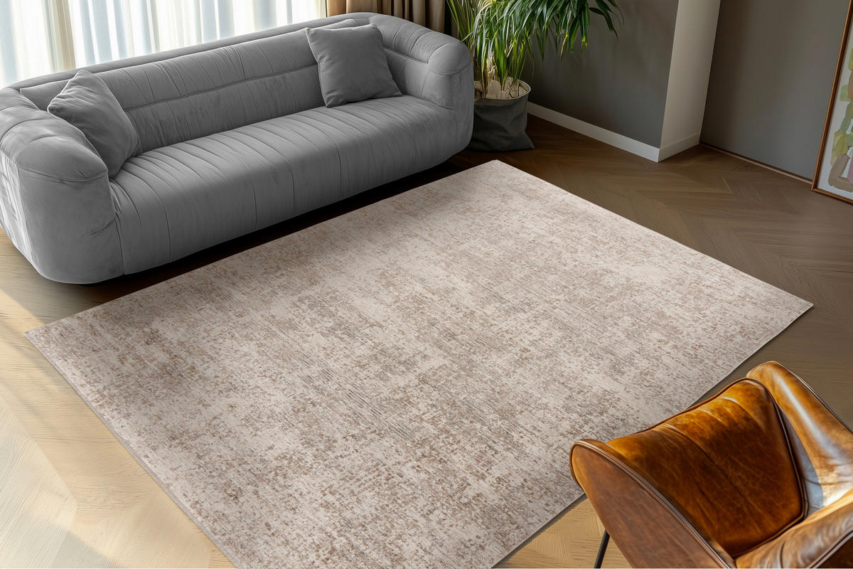 FLACHWEBETEPPICH 120/170 cm Creme rechteckig  - Creme, Basics, Textil (120/170cm) - Kayoom