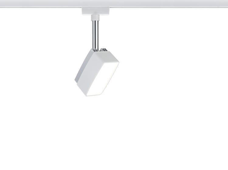 SCHIENENSYSTEM-STRAHLER URail   - Weiß, Design, Metall (5/17,5/4,8cm) - Paulmann