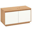 GARDEROBE 5-teilig  in 165/195/40 cm  - Hellbraun/Eichefarben, Basics, Glas/Holz (165/195/40cm) - Novel