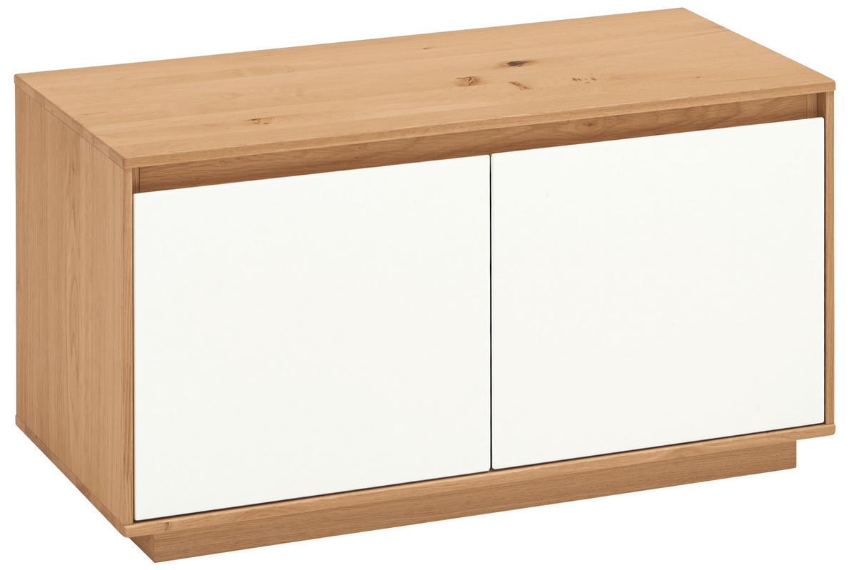 GARDEROBE 5-teilig  in 165/195/40 cm  - Hellbraun/Eichefarben, Basics, Glas/Holz (165/195/40cm) - Novel
