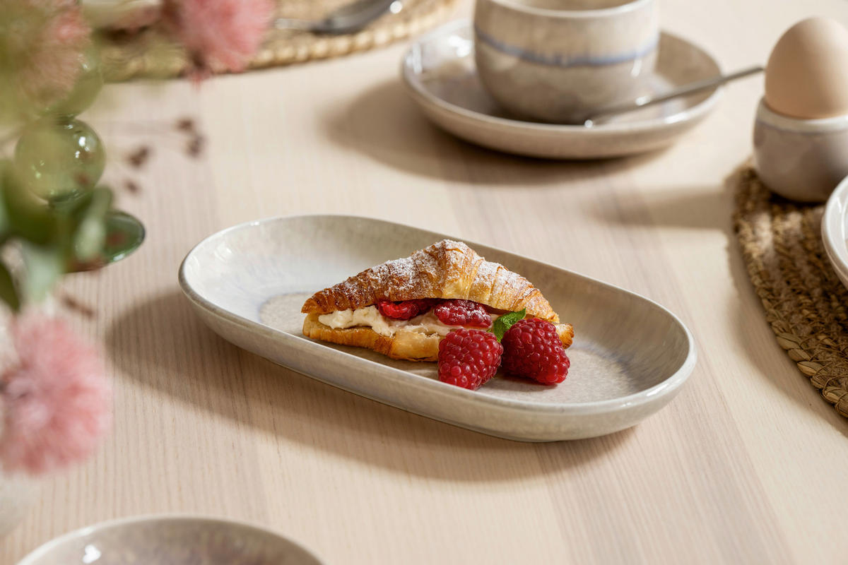 SERVIERPLATTE  - Sandfarben, Basics, Keramik (23/12,5/3cm) - Villeroy & Boch