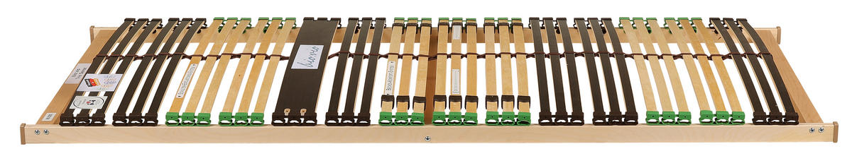 LATTENROST 140/200 cm  - Naturfarben/Braun, Basics, Holz/Kunststoff (140/200cm) - Bio:Vio
