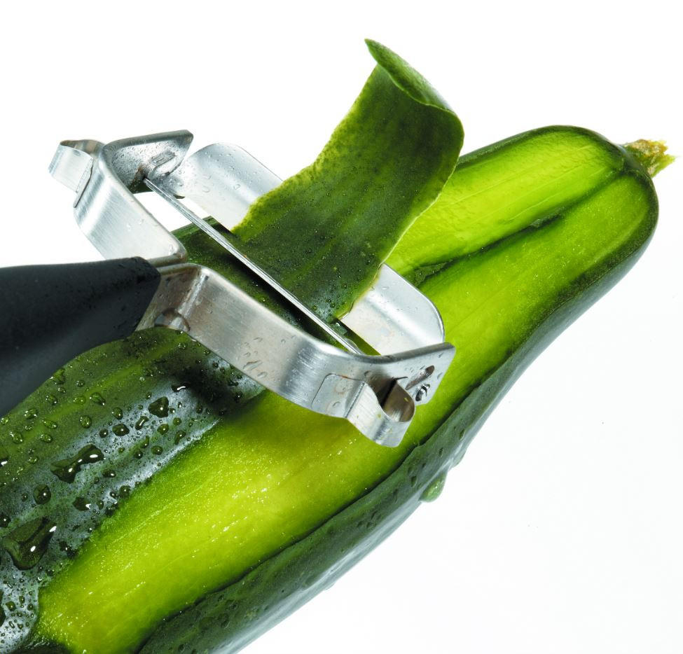 ŠKRABKA - čierna/farba ušľachtilej ocele, Basics, kov/plast (15cm) - Gefu