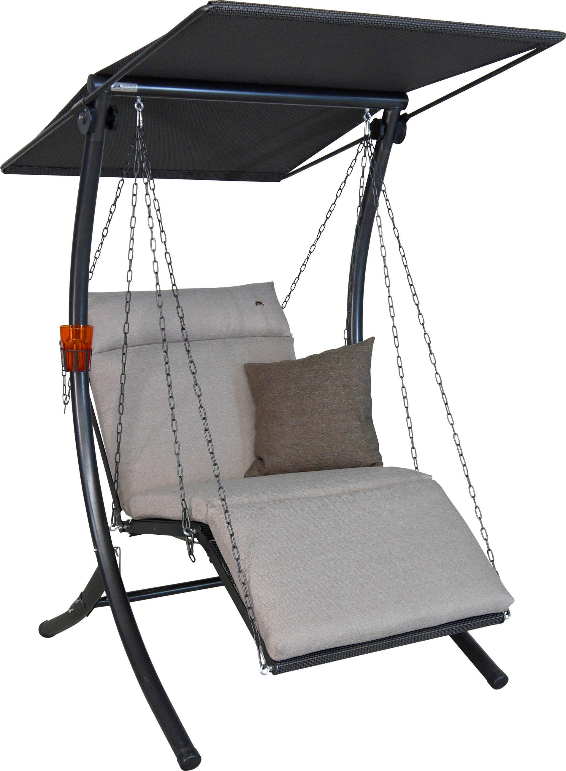 Boxxx Hollywoodschaukel Sand 100x160x145 cm