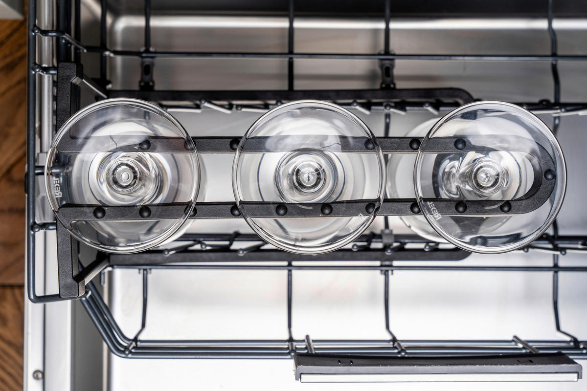 WEINGLASHALTER - Schwarz, Basics, Naturmaterialien/Metall (28/24/13cm) - HAPPY SINKS